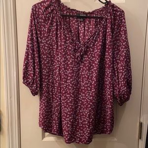 Women’s floral blouse